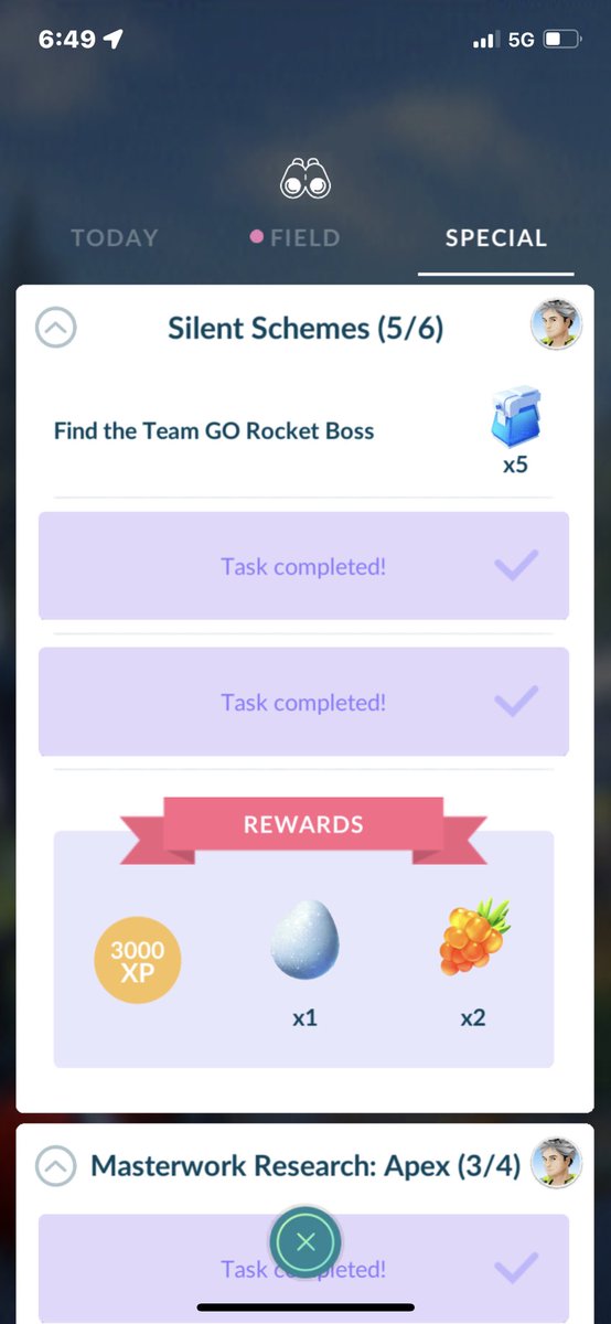 yourcalcprof's tweet photo. @NianticLabs @NianticHelp Can someone please explain how I defeated Giovanni without finding him? Would love to complete this research… https://t.co/hLJWPXqDax