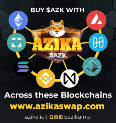 Gingers2theMOON's tweet photo. Announcement π₯@azikainu are making moves π₯
The multichain swap is now live at https://t.co/Ym5ZP5tzG3
Chains included:
#NEAR , #BSC , #ETH , #Aurora, #Solana , #Harmony , #xdai , #Avalanche
#Azika #1000xgem #AzikaArmy
Link to chart β¬οΈ
https://t.co/LhGevCTTdz #ADA https://t.co/a5ICPQrv0k