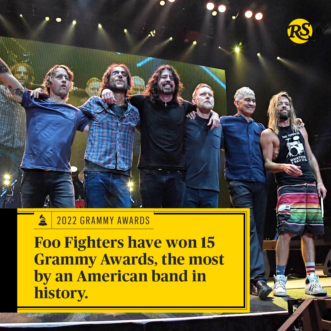 Foo Fighters make #GRAMMYs history ❤️