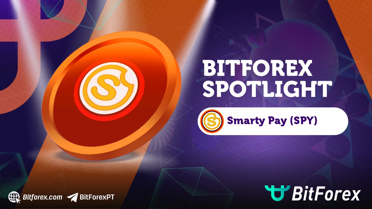 BitforexPT's tweet photo. No #BitforexSpotlight de hoje, temos @PaySmarty

O #SmartyPayToken (SPY) tem um programa para beneficiar a comunidade por meio de caridade e apoiando Pequenas e Médias Empresas (PMEs), rodando na Binance Smart Chain.

Negocie o token SPY aqui: https://t.co/RaQIQpKcr6 https://t.co/9QigX48NSs