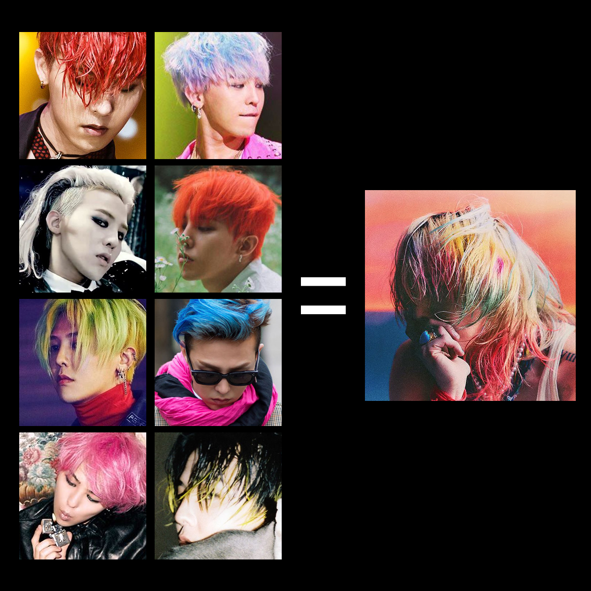 lhviiiviii's tweet photo. This Jiyong is like a mix of everything that was before #GDRAGON 🤍💛💜💙❤️🧡💚🖤 https://t.co/FMeBTeQY5y