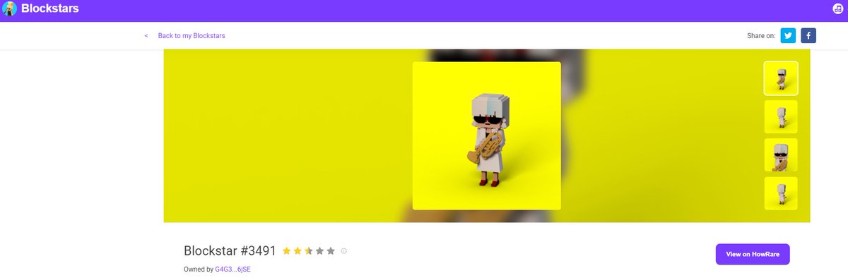 Gon_Ryno's tweet photo. @blockstarsgame #StarsNStats Feeling very blessed that I minted a Blockstar with 5 star potential. 🔥 https://t.co/UP9eAhWle2