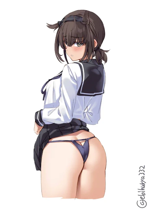 #艦これ版深夜の真剣お絵描き60分一本勝負
#艦これ版真剣お絵描き60分一本勝負_20220403 