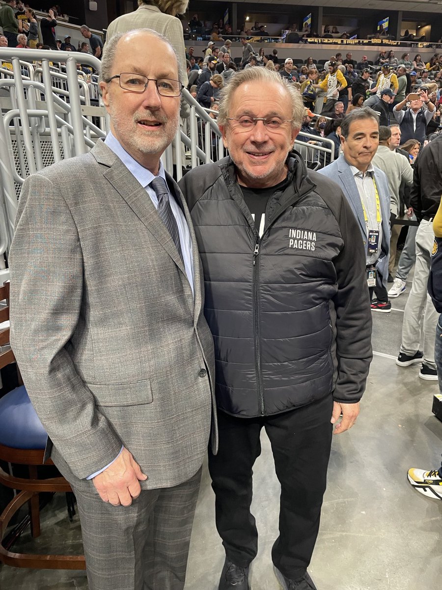 Farewell to NBA Tour in Gainbridge Fieldhouse and I can’t thank our owner Herb Simon enough for putting up with me first as a beat writer back in 1983 and later as an employee of a first-class organization.