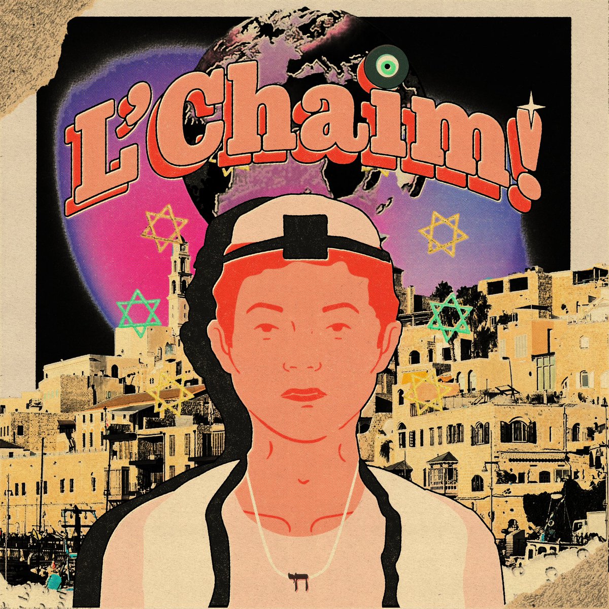 TKC X Alex Woz L'Chaim Mensch
(1/5)

We’re revealing the art pieces and the drop date this week!💫

—

The Kiddush Club NFT has partnered with Jewish empowerment artist Alex Woz on an exclusive collection!