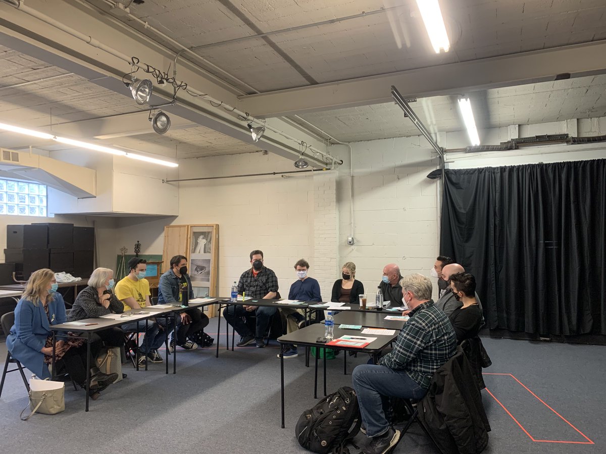We had a great first read-through of Arsenic and Old Lace today! Join us in May at the <a href="/newhazlett/">New Hazlett Theater</a> for this rollicking madcap comedy. Just be careful which wine glass you take a sip from...

#PSTArsenicAndOldLace #PghTheatre #BringingLiteratureToLife