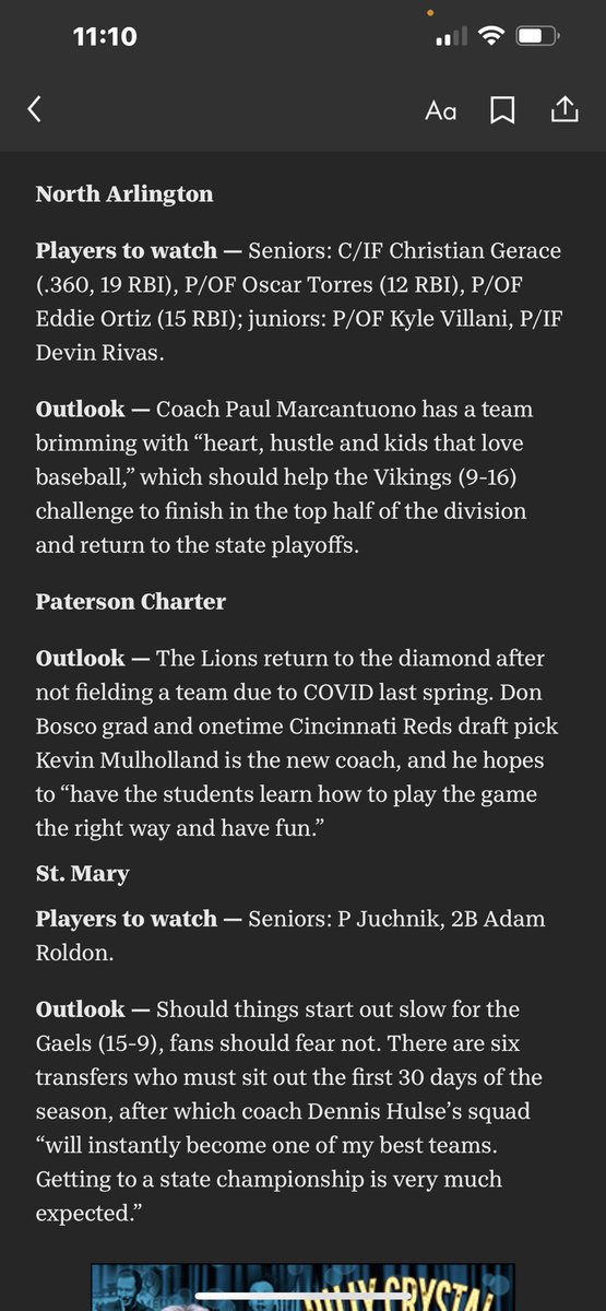Players to watch for the 2022 Baseball season👀⚾️<a href="/northjersey/">NorthJersey.com</a>