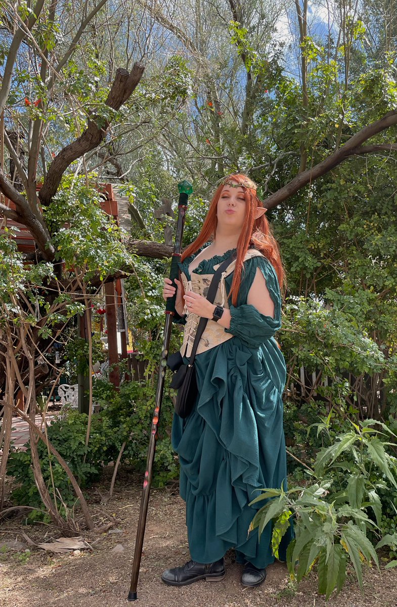 Today was the last day of the Renaissance Festival. I’m glad I got to go at least once this year. 💚
🍃
#criticalrole #thelegendofvoxmachina #keyleth #criticalrolecosplay #voxmachina  #keylethcosplay #rennaissancefestival