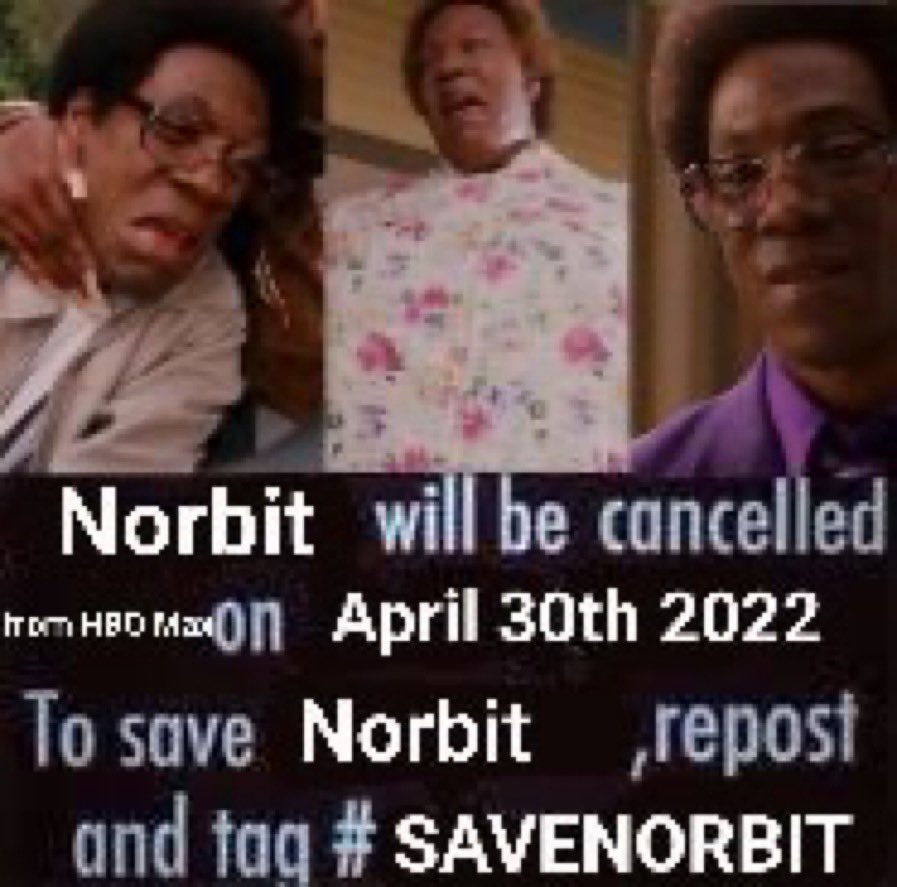 livelaughdiavoo's tweet photo. #SAVENORBIT https://t.co/cNn7Dam03k
