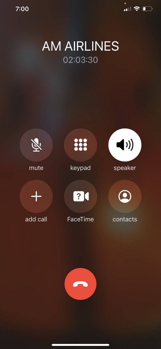 eferguson212's tweet photo. @AmericanAir This is not customer service! On hold over 2 hours! https://t.co/xnLN4VKCrn