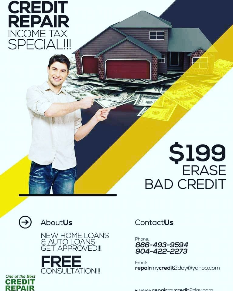 ERASE BAD CREDIT tweet media