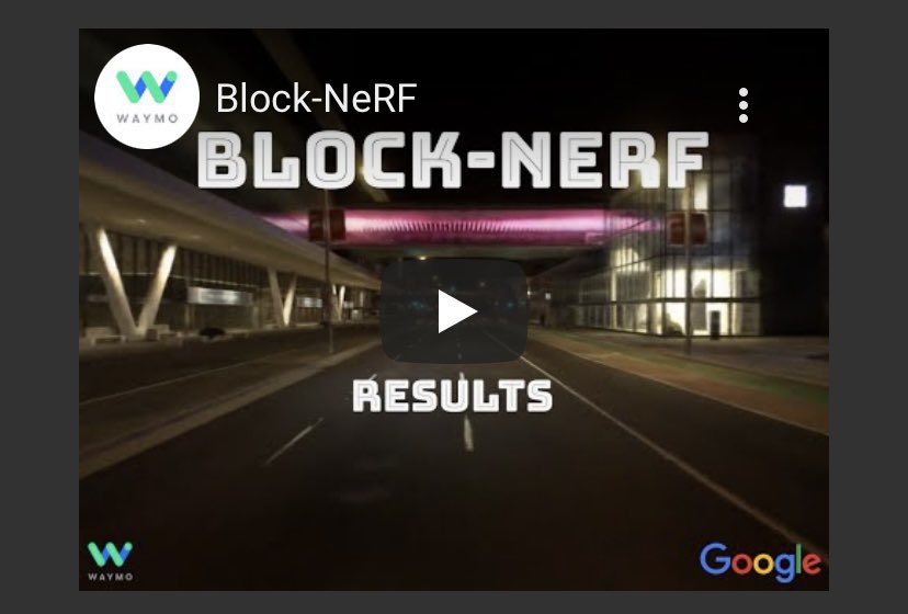 beforesmag's tweet photo. This Block-Nerf research from @Waymo and others is so mind-blowing. Basically it reconstructs the 3D visualization of a whole part of the city of San Francisco from vehicle-taken photos, filling in the gaps with AI https://t.co/mDXMHaFUDu https://t.co/MIQ4rhwLFE