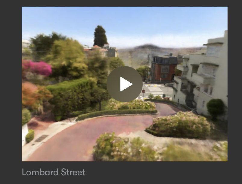 beforesmag's tweet photo. This Block-Nerf research from @Waymo and others is so mind-blowing. Basically it reconstructs the 3D visualization of a whole part of the city of San Francisco from vehicle-taken photos, filling in the gaps with AI https://t.co/mDXMHaFUDu https://t.co/MIQ4rhwLFE