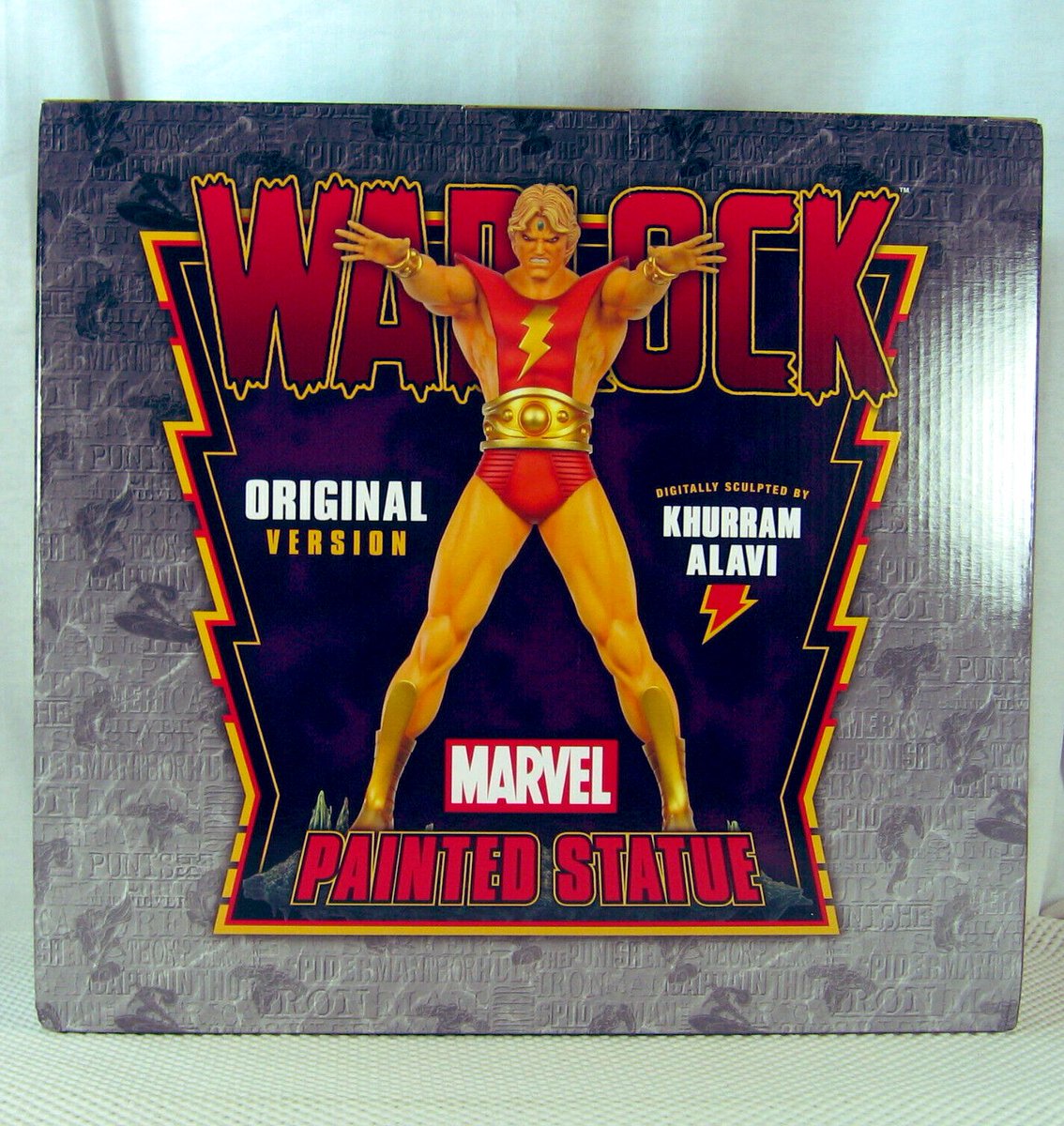 khalavi's tweet photo. @JamesGunn @PoulterWill Can’t wait to see him! I sculpted a version of him 10 years ago. Strange Tales. #GotGVol3 #warlock #MarvelComics https://t.co/05cmdiXqr8