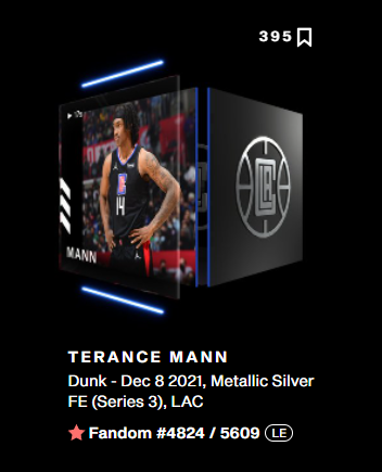 UppercuttingU's tweet photo. NBA Top Shot Giveaway 🚨⚡️
Terrance Mann - MSFE

To Enter:
- Retweet 🔁
- Follow 
@UppercuttingU
 &amp; 
@Moonshot_BSBL
⚾️

Ends Wednesday 4/6 5 PM EST https://t.co/eFDP7t9Cii