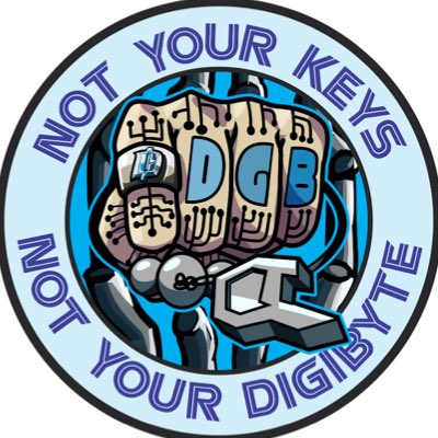 deegebi's tweet image. #Beyourownbank #notyourkey #notyourcoins #DGB $DGB @RenzoDGB @JohnnyLaw2021