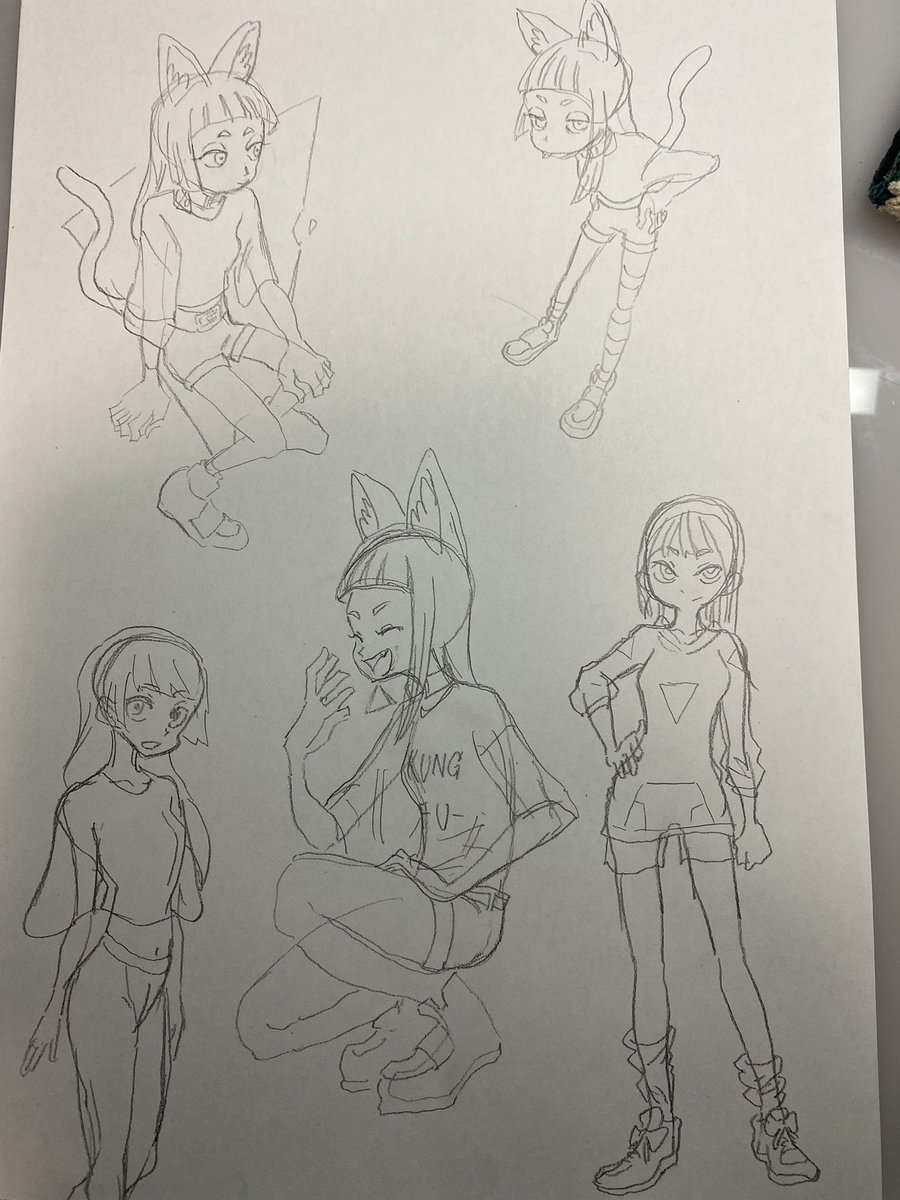 おはよ!今日もいっぱい描いてく 
