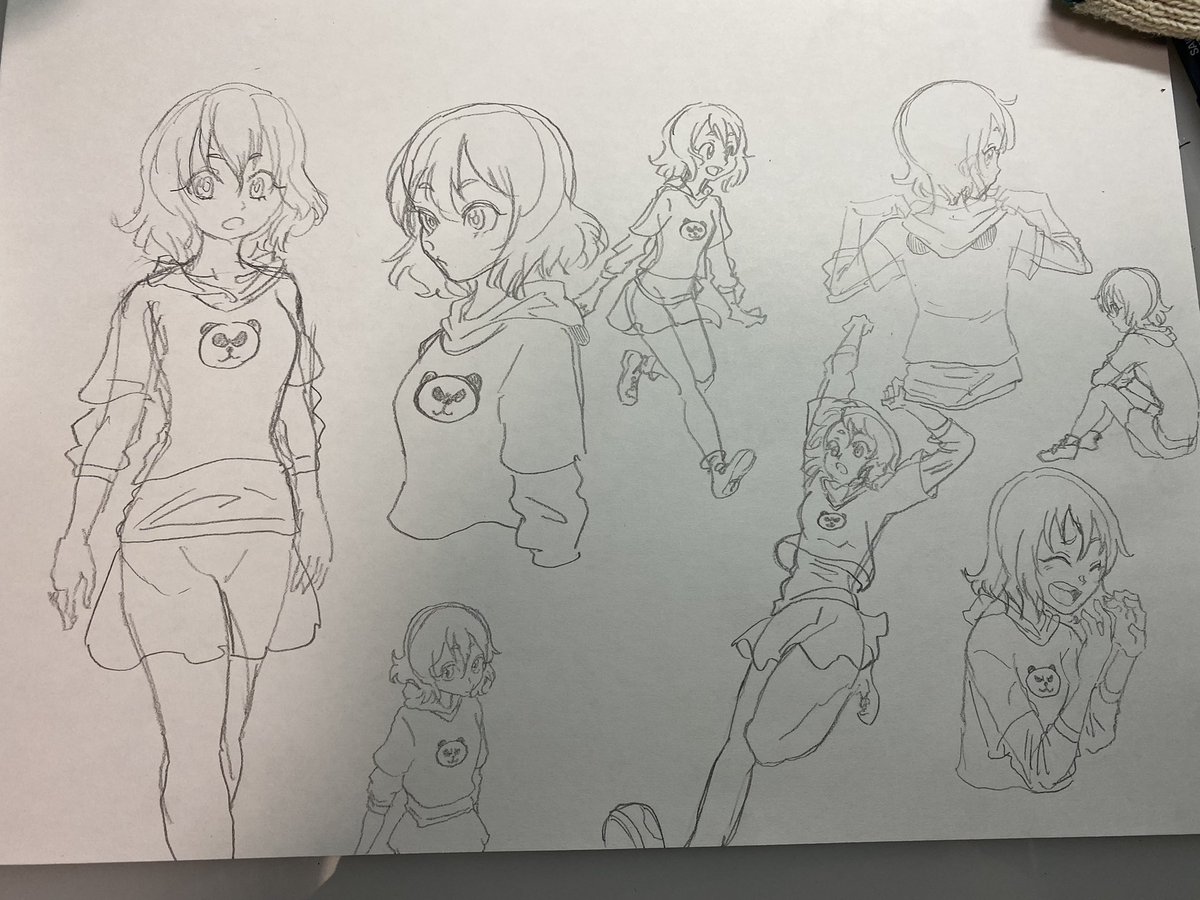 おはよ!今日もいっぱい描いてく 