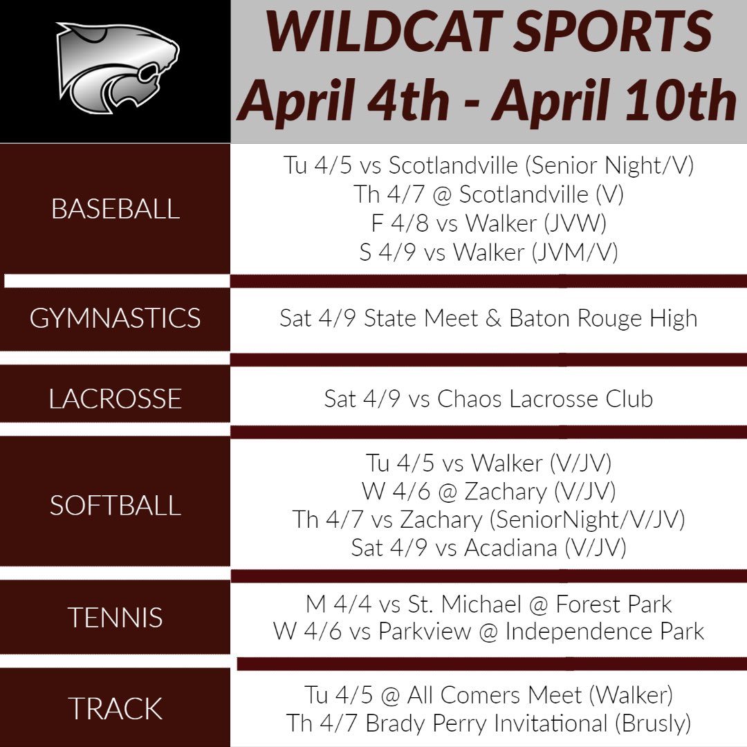 CHS Wildcat Scoop tweet media