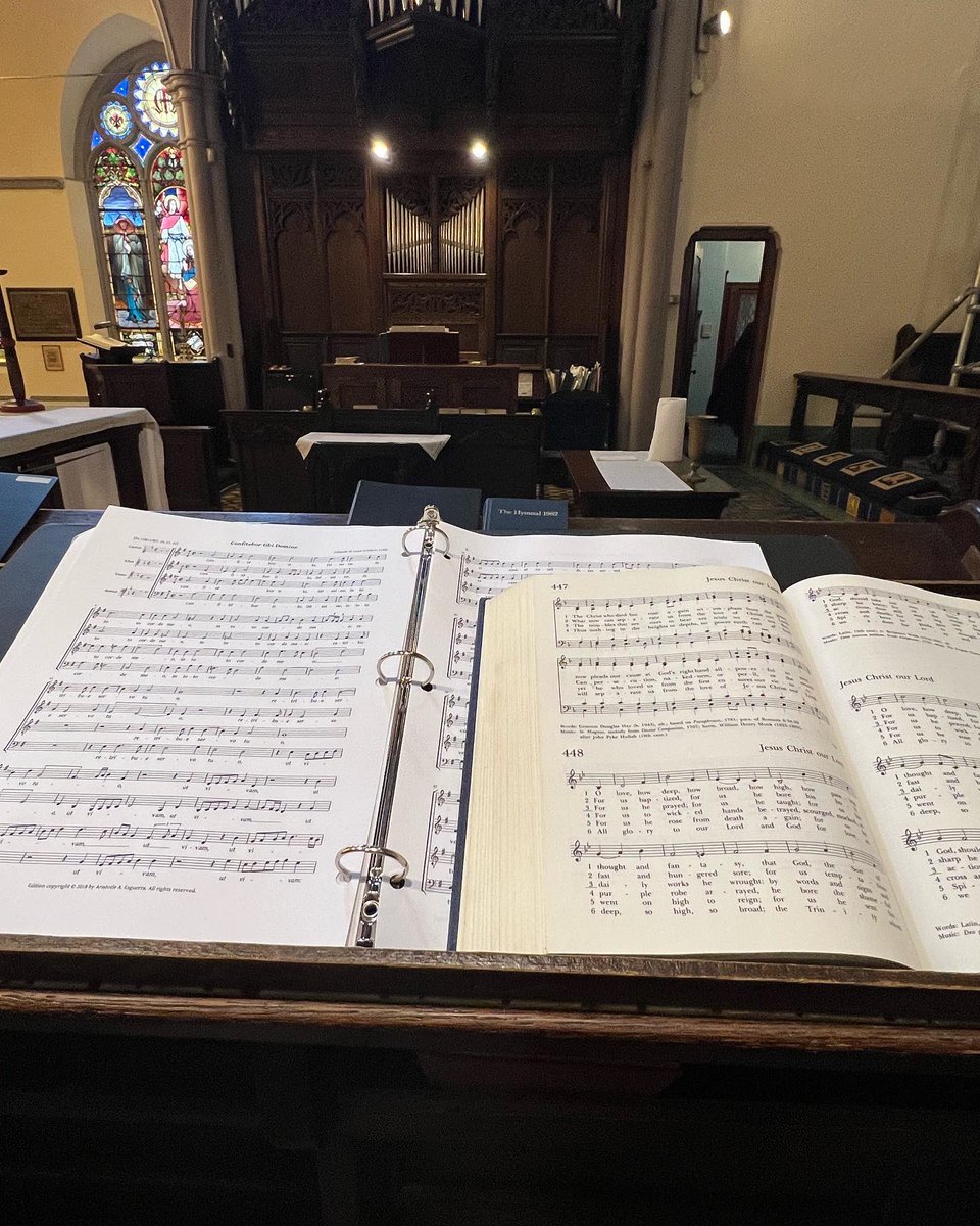 westminster360's tweet photo. I had a great time today with my two church gigs in New York and Princeton! Plenty of current WCC students have church jobs, and you’ll find alumni in church positions all over the country (and the world)! It’s a joy to join the family album of Westminster church musicians. https://t.co/jXYsto7ANm