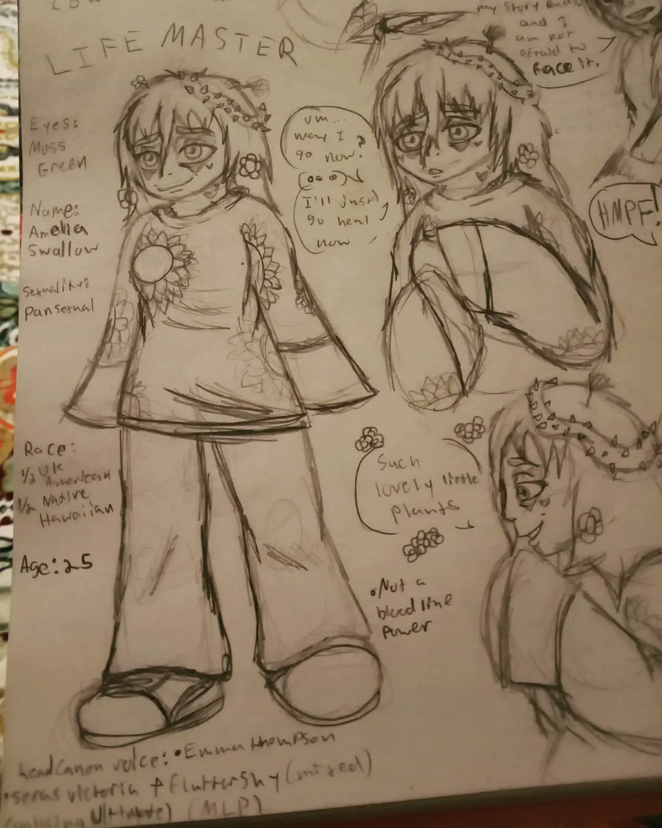 LRosefan's tweet photo. Life Master redraw ref sheet
.
Real name: Amelia Swallow
.
Half Native Hawaiian and half UK American
.
Healing powers. A blessing and very harmful
.
#herooc #lifemaster #oc #justsuper https://t.co/beroeBmRJF