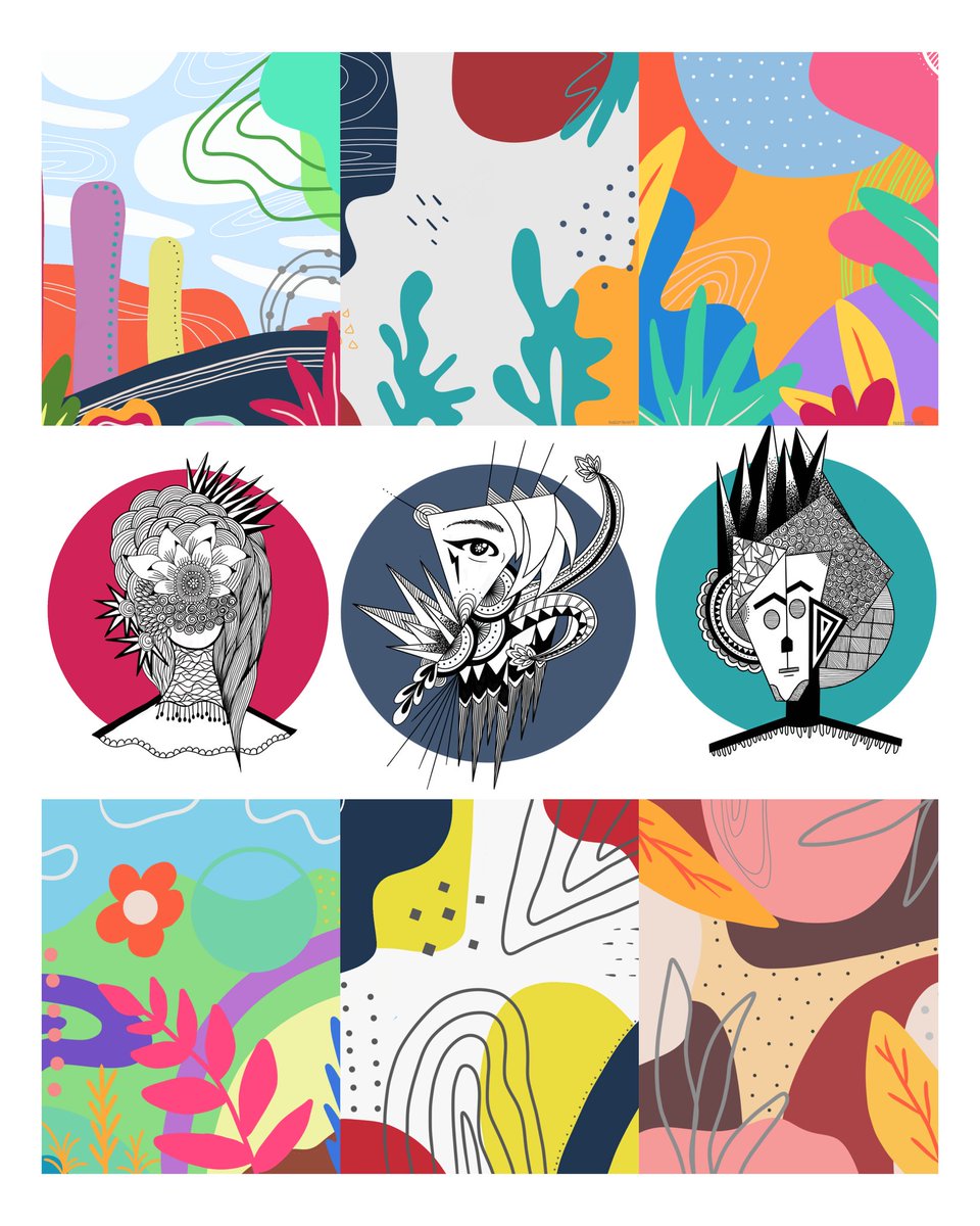 Available collection on #pentasio

Abstract &amp; P2D Series by NAI Artwork. 🌼🌿🌈
FP from BNB 0.02-0.03 

Be their owner now 🌟
app.pentas.io/user/naiartwork

Please RT &amp; like if you don't mind. Thanks for support! 🤩

#pentasian #pentasnft #nft #nftcreator