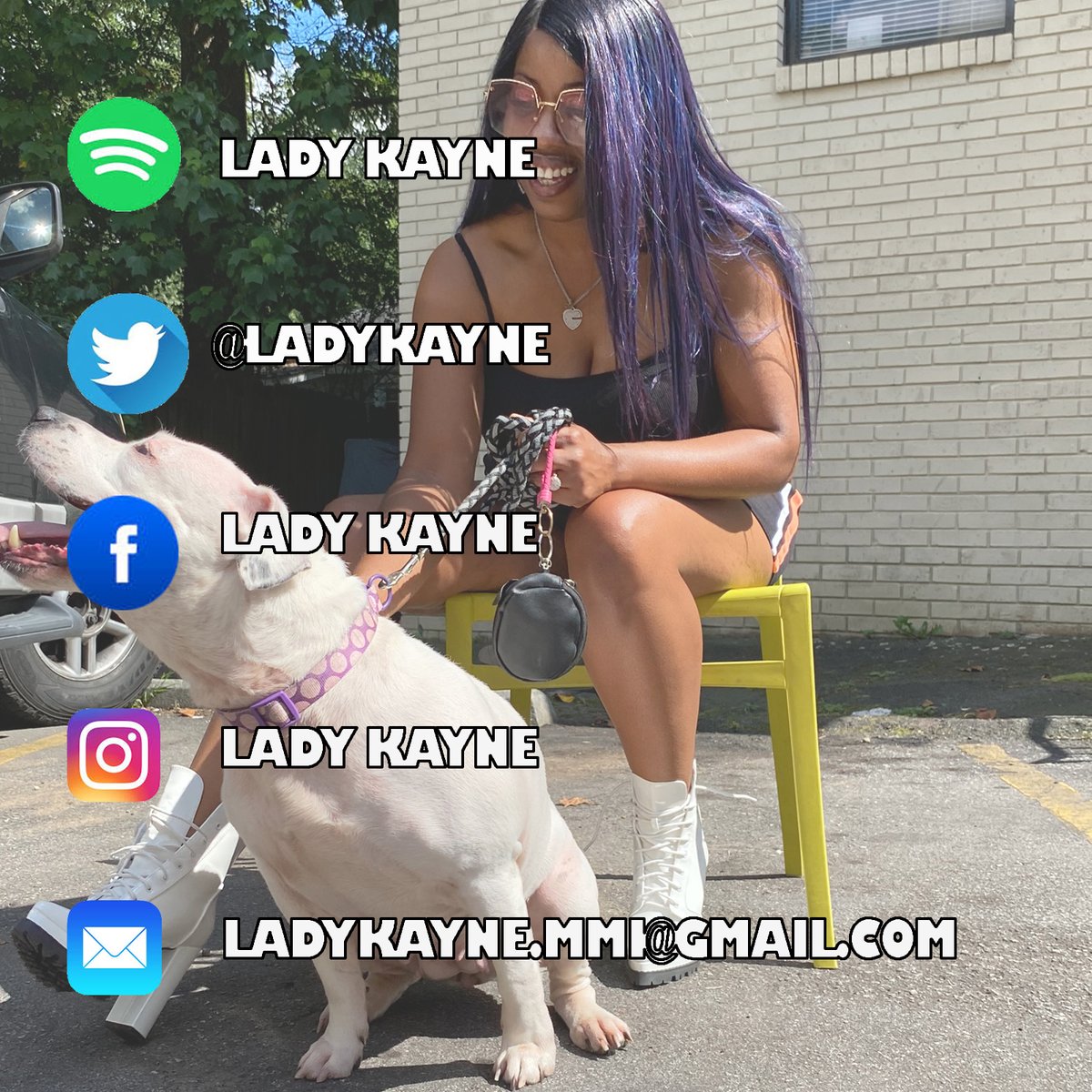 #Lockin w/ the #GrindQueen ⚙️👑 @LadyKayne  & become a part of #KayneGang! 🌸
🌺🌸💕
linktr.ee/ladykayne
•
•
•
#LadyKayne #HAVNIT #StudioLove #ILike #LookSweet #indieartist #femalerapper #spotify #lotp