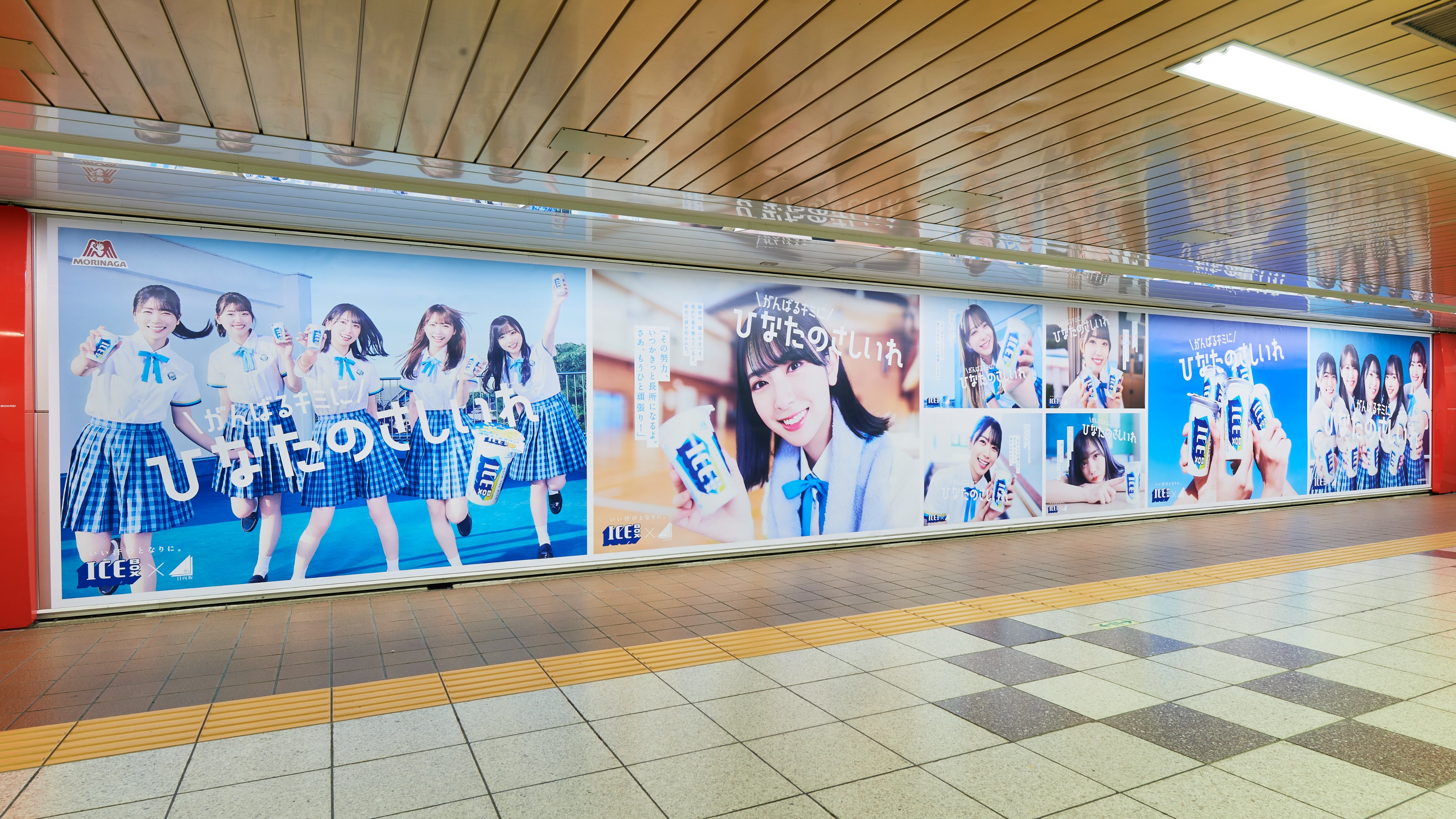 非売品10枚セット 日向坂46×アイスボックス ミニポスター（正