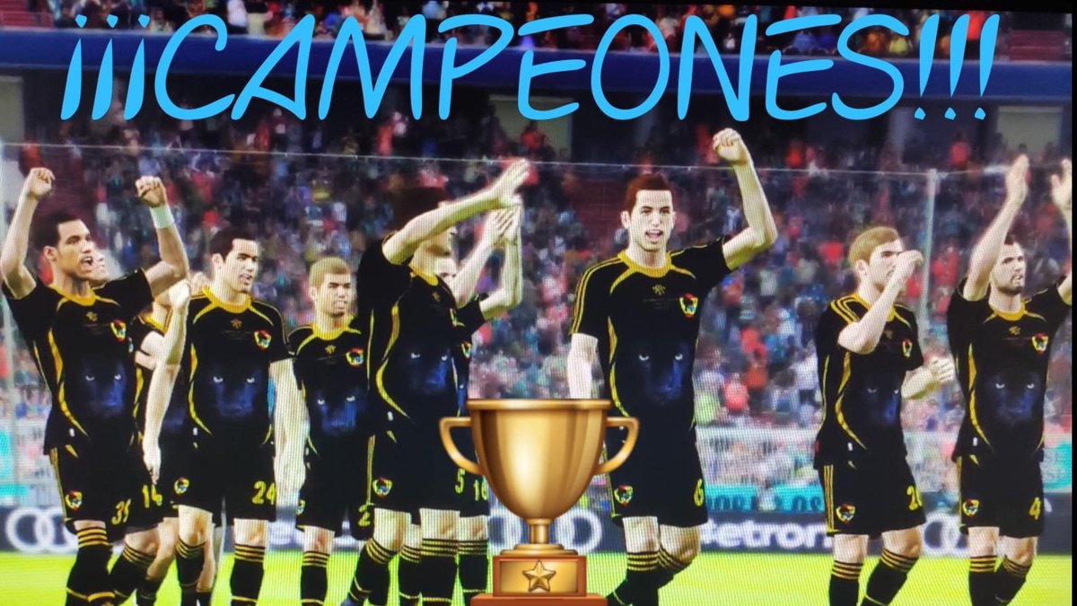 CAMPEONES DE LA COPA DIVISIONES DE <a href="/efaPESespana/">efaPESespaña</a> ante un gran rival como <a href="/esports_linces/">Linces ESports</a> 

CRIMINALPES 3️⃣
LINCES 1️⃣

TATOCAO7 ⚽⚽⚽
AGRESIVO100👟
WINS_MANU 👟

Enhorabuena a Linces por el torneo realizado y por el gran equipo que tenéis. Ganaréis más de un título seguro!