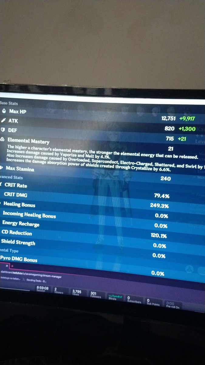 SaveMeGaming's tweet image. my 4 piece glad ayato 

#genshinimpact
#ayato