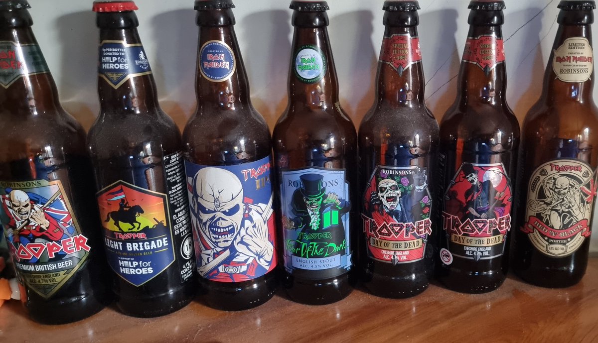 DntMarkov's tweet photo. Mi colección de #Tooper #IronMaiden #Beer https://t.co/ANmSSpGOdB
