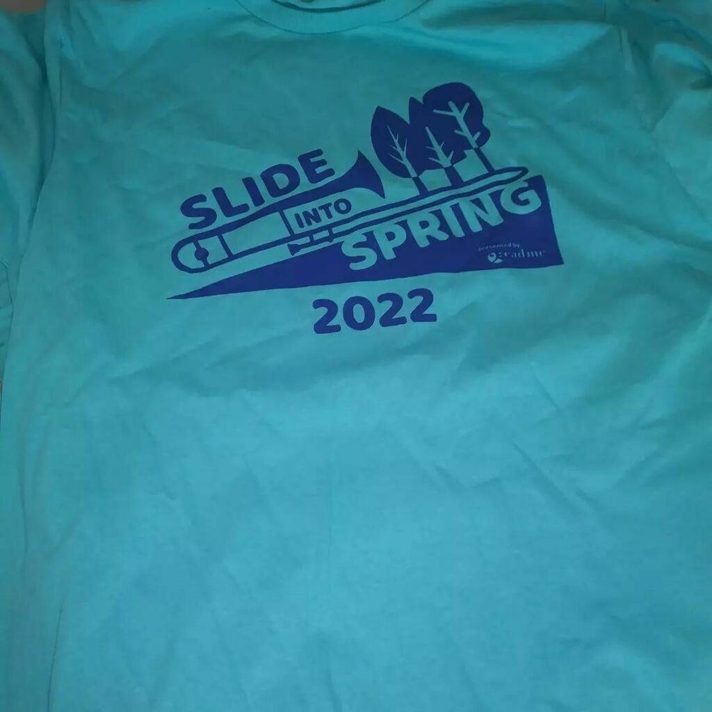 gingricn's tweet photo. Starting soon! #slideintospring_yyc 2022 #hybridedition. 💛💙🎶 #trombone #lowbrass #spitvalve #carpeslidem @music https://t.co/76xamfa4b7 https://t.co/oRkXfOw95P