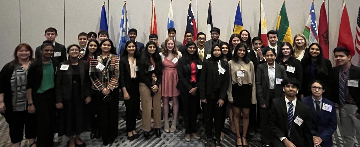 DanaeBoyd's tweet photo. Day 3 completed for @ymcatxmun State competition. @NTHC_MUN did so well over all at Awards Assembly 🥇 30 delegates, 2 committee Chairs @Ftipton_nthc @MahumRana2004 &amp; 1 Secretariat Dias, @KateMarkham12 with 12 medal winners #nthctribe @NewTechCoppell https://t.co/9easzqDUgv