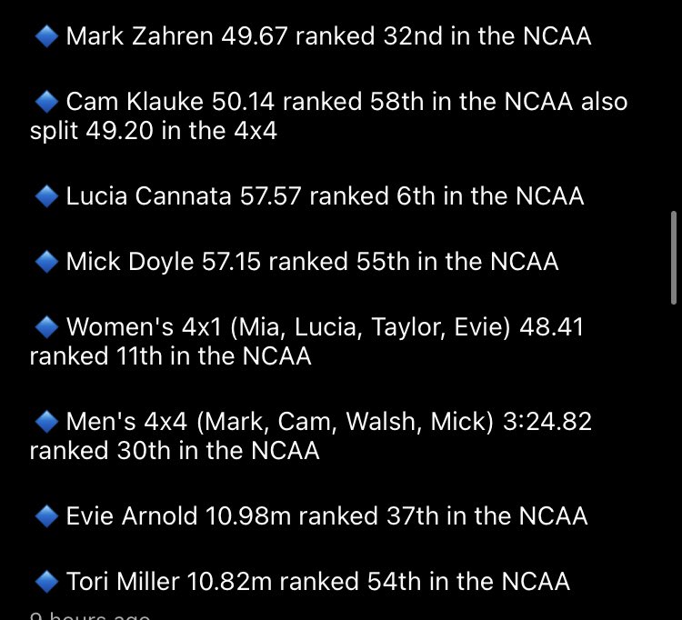 ⚡️Great recap by <a href="/MrTutskey/">Daniel Tutskey</a> from sprints &amp; jumps crew from this weekend: