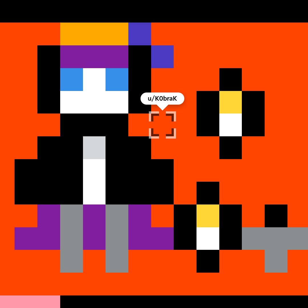 dailyBBfaces's tweet photo. bb and melt are in r/place everyone says congratulations bb and melt https://t.co/CDLNgEIphI