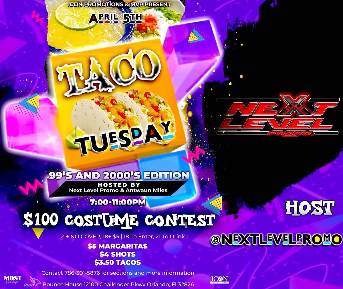 NextLevelPromo_'s tweet image. We have a Long Week … Catch a Vibe if your Free ☺️