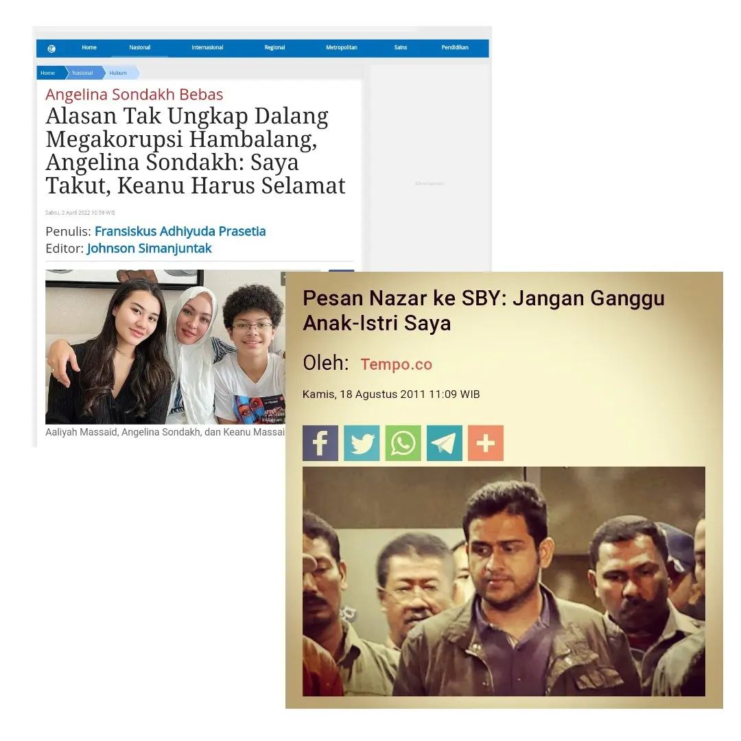 Ternyata do'i tuh kelakuannya 11-12 sama cing harto...sama² berdarah dingin...😳😳😳