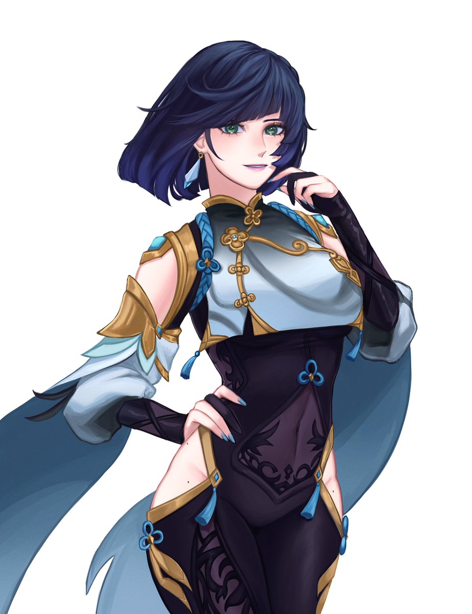 ghouleo_'s tweet photo. shenlan outfit swap
#shenhe #yelan https://t.co/yRM8vKr7sy