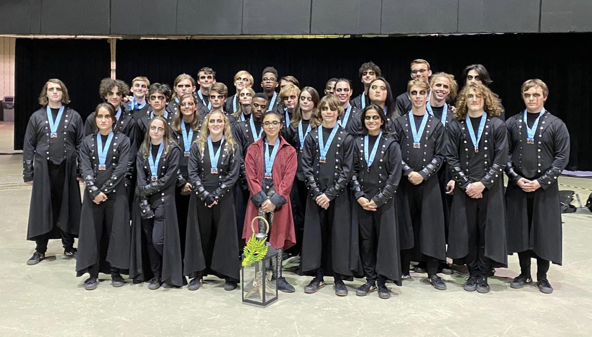 sansonvbtchr's tweet photo. I love watching my girl do what she loves! Your 2022 AIA Percussion Scholastic A Bronze Medalists: the Ocean Lakes Indoor Percussion Ensemble! Congratulations @MrLang5ton @OceanLakesBand @OceanLakesHS https://t.co/9w6wXbUvtV