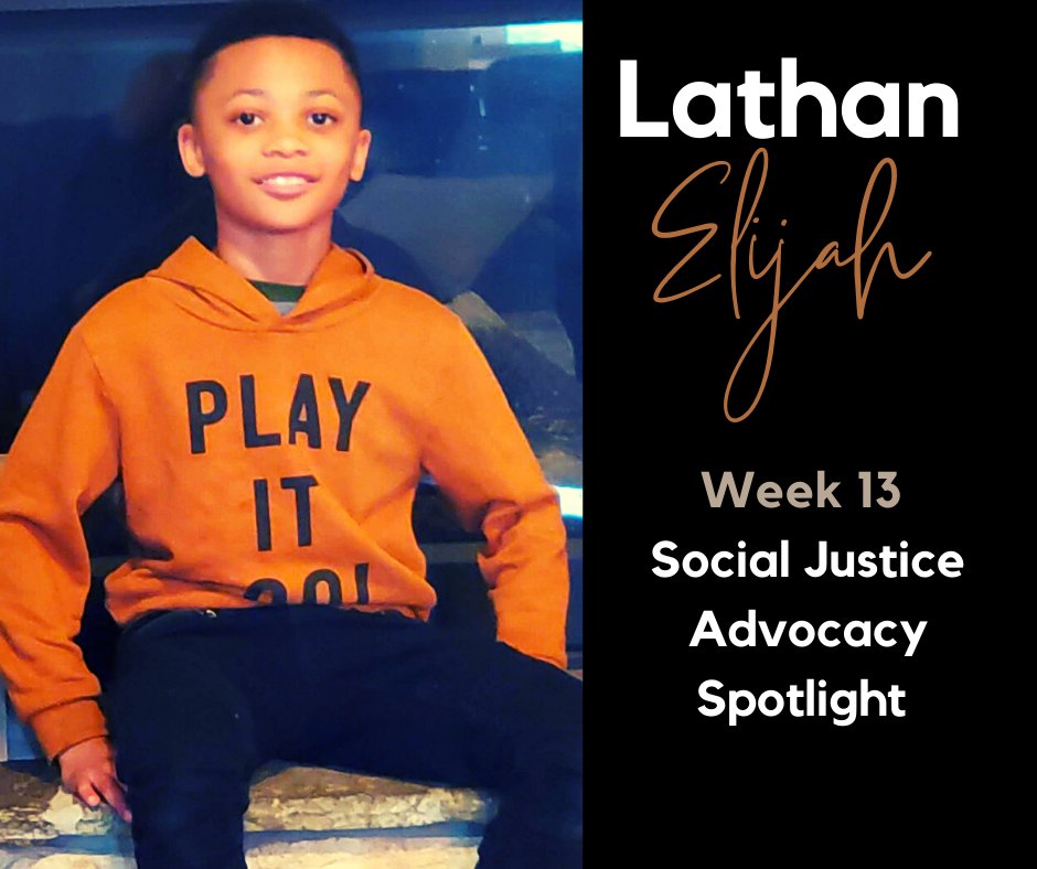 DrIngram7's tweet photo. Week 13 Social Justice Advocacy Spotlight 
Lathan Elijah Ingram (Child # 2)

The future MD!  Lathan is considerate of everyone's feelings, and his love is pure. I am honored to call him my son. 

"Advocacy is the work of the heart." https://t.co/GhRLJuYm5e