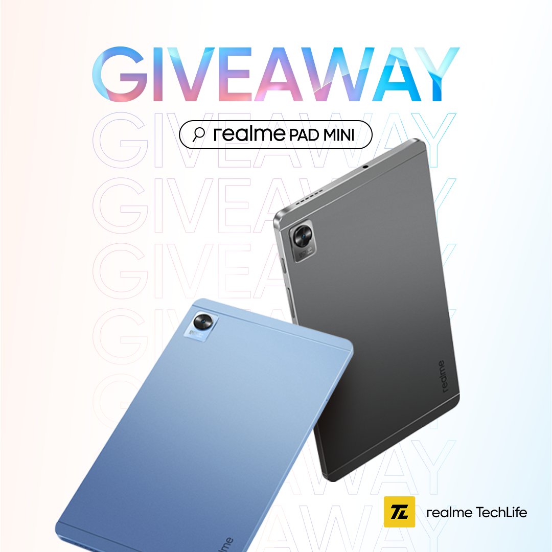 realme_ph's tweet image. ALL EYES HERE! 👀
You might take home the all-new realme Pad Mini when you catch the live later at 6PM! Check the full mechanics here bit.ly/realmePadMiniG… 😉 #MiniIsPowerful #realmePH