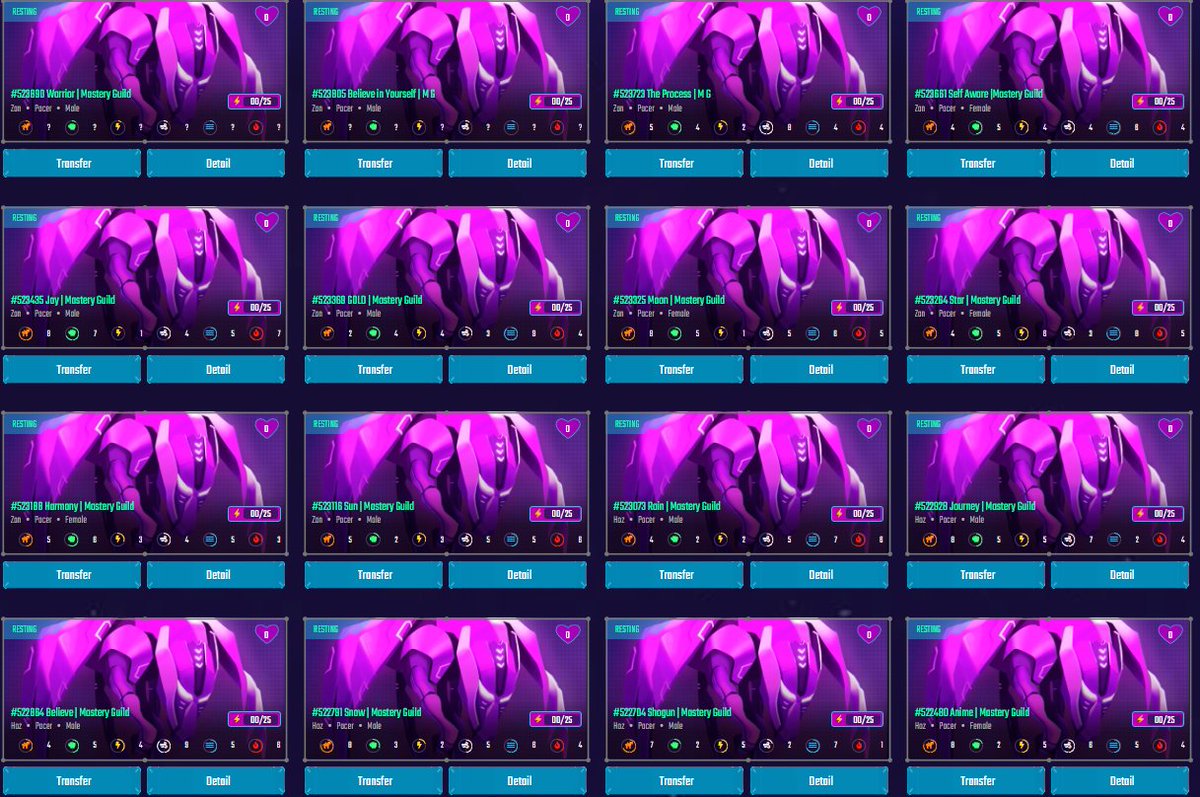 Breeding madness! Scholarships are available in the discord. 

#PegaxyScholarship 
#PegaxyScholarships
#Pegaxy 
#PegaxyScholar