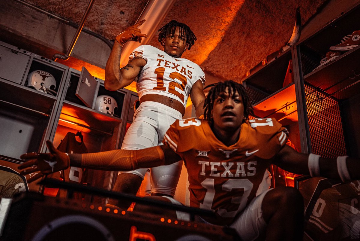 JonahWilson_'s tweet photo. What you think @ColtMcCoy time to bring 12 out of retirement?? 😈🥶❄️ #AllGas23 #HookEm 🤘🏾 https://t.co/ZaxrrOb7F9