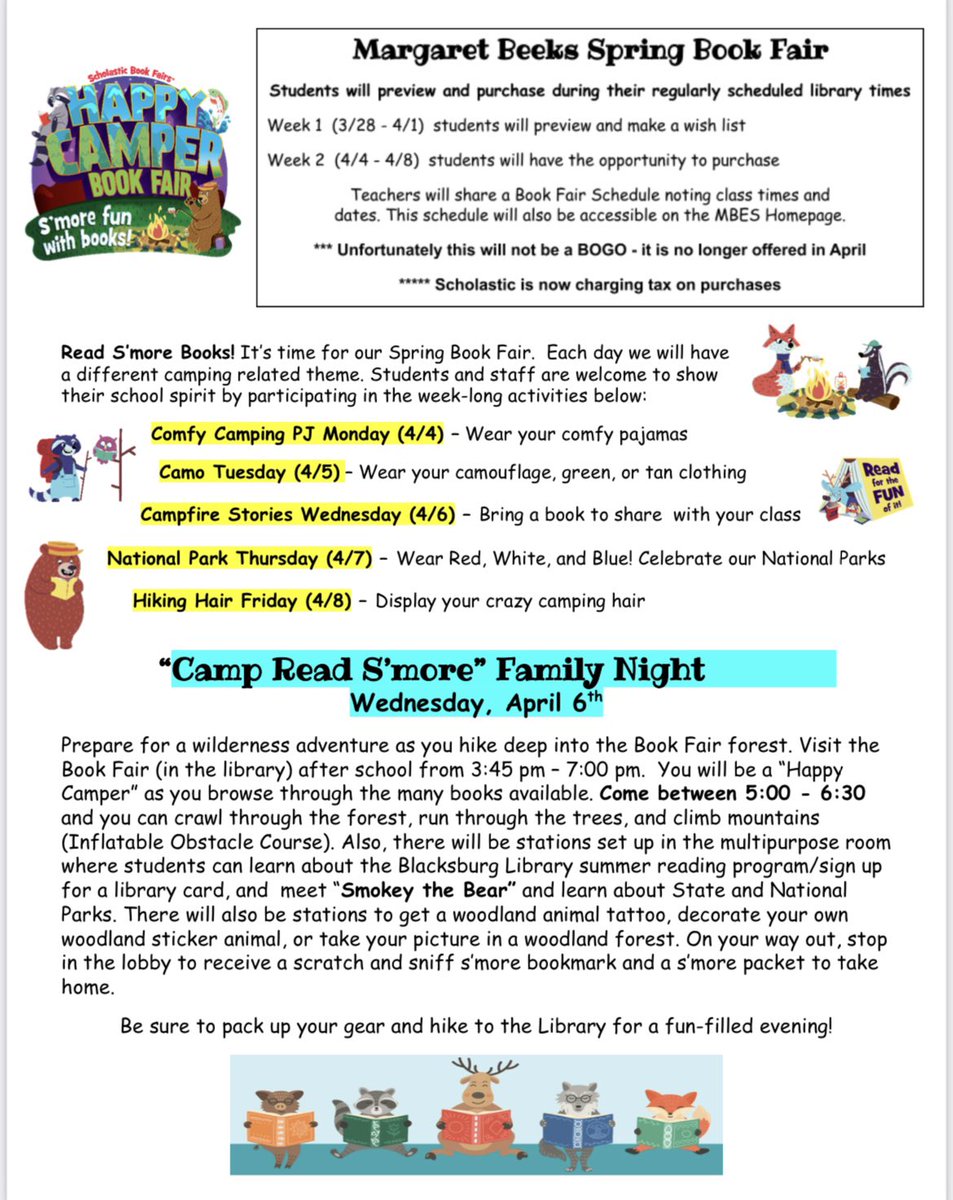 Book Fair Fun This Week! 🐻📚 <a href="/MBESBears/">Margaret Beeks Elem</a> <a href="/mbepto/">MARGARET BEEKS PTO</a> <a href="/mcps_va/">MCPS</a>