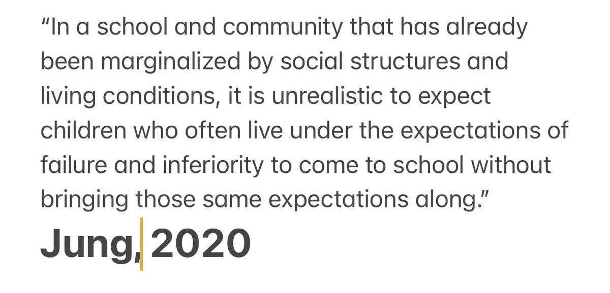 I was reading and reviewing a dissertation today and this hit me hard. We must do better for all students.