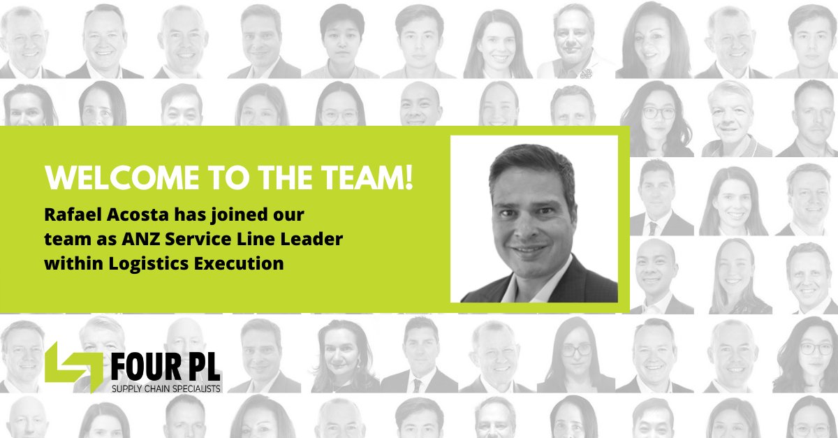 FourPL's tweet photo. We are excited to welcome Rafael Acosta to the FourPL team as ANZ Service Line Leader within Logistics Execution!

View our media release here: https://t.co/1K2LWaj8os

#LogisticsExecution #FourPLTeam https://t.co/GKvO9JRiU0