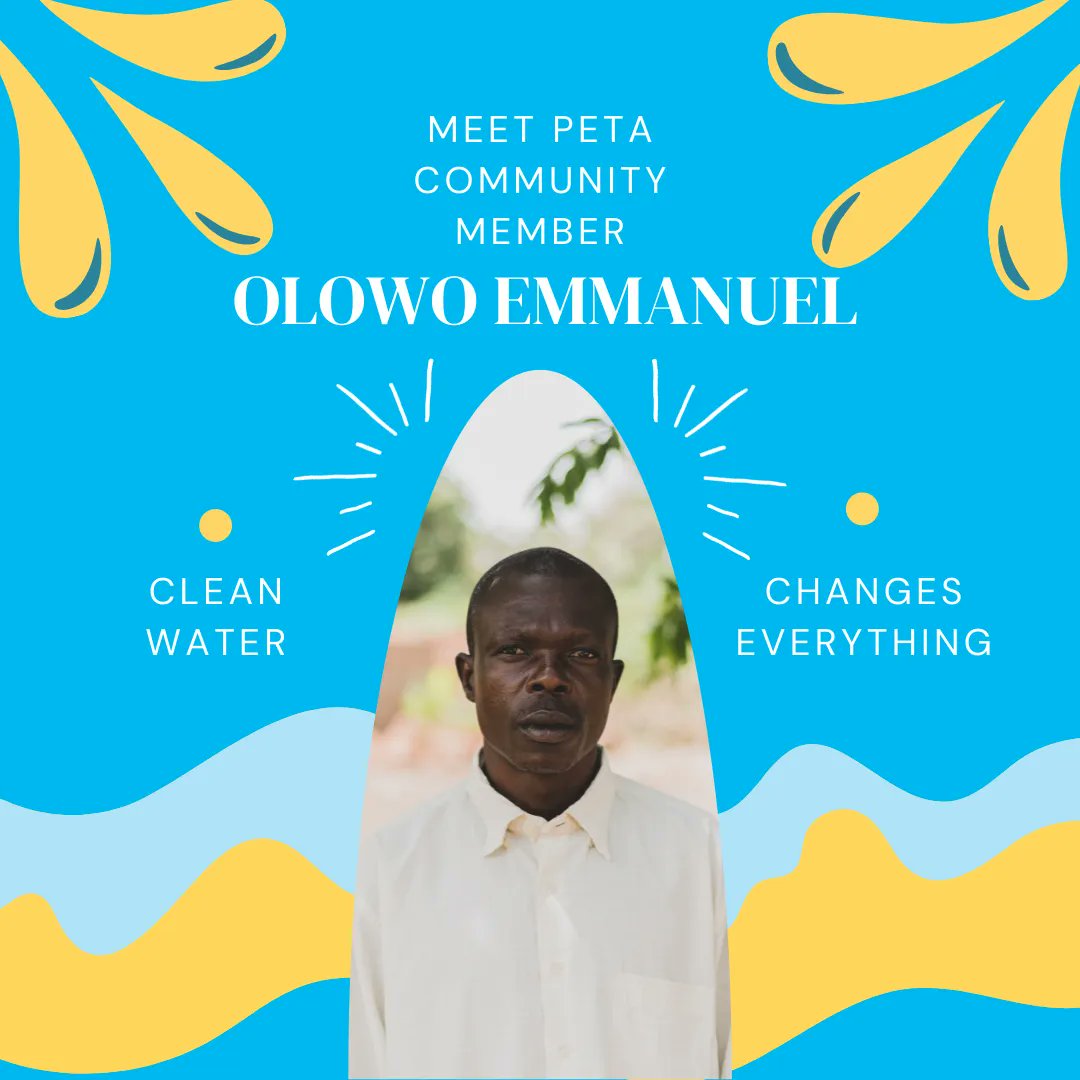 “Every family in this community loses hours fetching water; these hours turn into weeks lost every year,”  Emmanuel

Help Emmanuel and the Peta community access clean, safe water today: buff.ly/3bxg48h