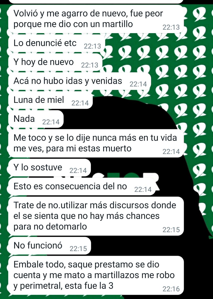 soldidomenico's tweet image. A sol la van a matar. 
No es una amenaza. Necesitamos ayuda para sol. Ni siquiera conseguimos boton antipanico

Ayúdenme a visualizarlo para que nos escuchen
La vida de sol está en peligro 
@MinGenerosAR