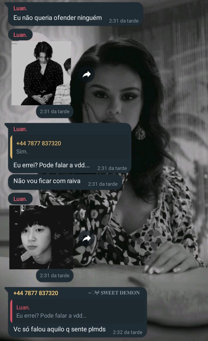 Exposed87622441's tweet photo. Ele fez uma figurinha em forma de deboche, isso é inadmissível. A garota do último print é a melhor amiga dele, ela também o defende. https://t.co/GxCQ2LRb2X