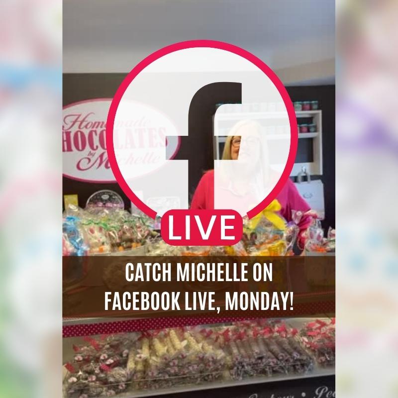 michelleschoc's tweet photo. Catch Michelle on Facebook Live Tomorrow, Monday April 4th, 2022 where she'll be featuring more of our #EasterChocolates ONLY available during the season. Don't miss out on these adorable #HomemadeChocolates, great gifts for the whole the whole family

💻 https://t.co/kSE5QFafW6 https://t.co/li4CT1flHa